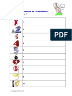 10 Mandamientos - Forma - Facil - para - Memorizar - New PDF