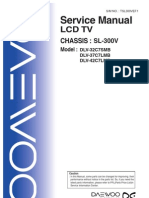 Daewoo LCD TV Dlx-37-42c7 (Sl-300v Chassis) SM