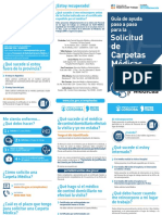 Tríptico Solicitud de Carpetas Médicas2017 PDF