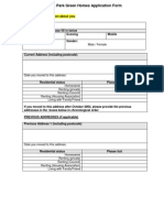 Green Homes Application Form