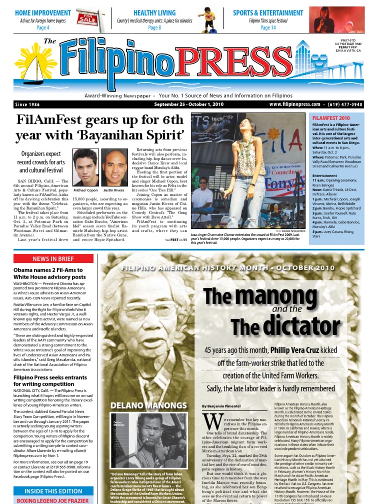 Filipino Press Digital Edition - Sept. 25-Oct. 1, 2010 | PDF | Bonds ...