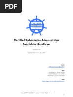 CKA Candidate Handbook v1.4