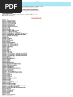 PSX Master List