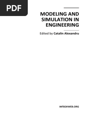 Modeling And Simulation In Engineering Pdf 3 D Modeling Simulation