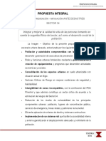 PROPUESTA INTEGRAL  SOCIAL Y DE PREVENCIÓN – MITIGACIÓN ANTE DESASTRES SECTOR 34-PIMENTEL