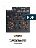 T-Resonator: Time Woven Filter Matrix