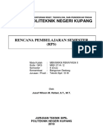 Mekanika Rekayasa II Politeknik Kupang