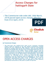 Open Access Charges Chhattisgarh