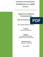 Reporte de Investigación unidad 3 