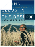 Sowing Seeds in The Desert by Masanobu Fukuoka Introduction