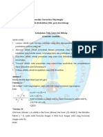 Geometri Analitik (Kedudukan Titik, Garis Dan Bidang) 