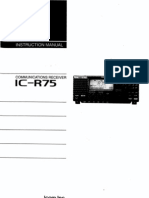 Icr75 User Manual