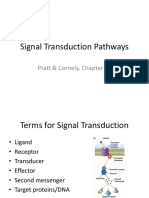 Signal Transduction Pathways: Pratt & Cornely, Chapter 10