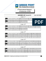 Ans Key IMO Class 1 To 10 01 12 16 PDF