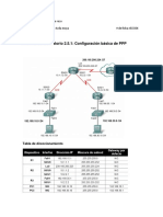 Laboratorio 2.5.1 Configuración Básica de PPP