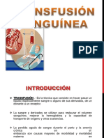 Transfusion Sanguinea