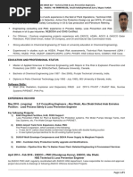 CV - Alok Singh - Tech HSE & Loss Prevention Engineer (May-2018)