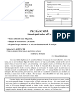 Subiect CC - Clasa IV Jud. 2018 PDF