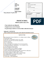 Subiect CC - Clasa II Jud. 2018 PDF