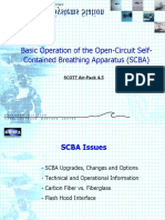 Basic Operation of The Open-Circuit Self-Contained Breathing Apparatus (SCBA)
