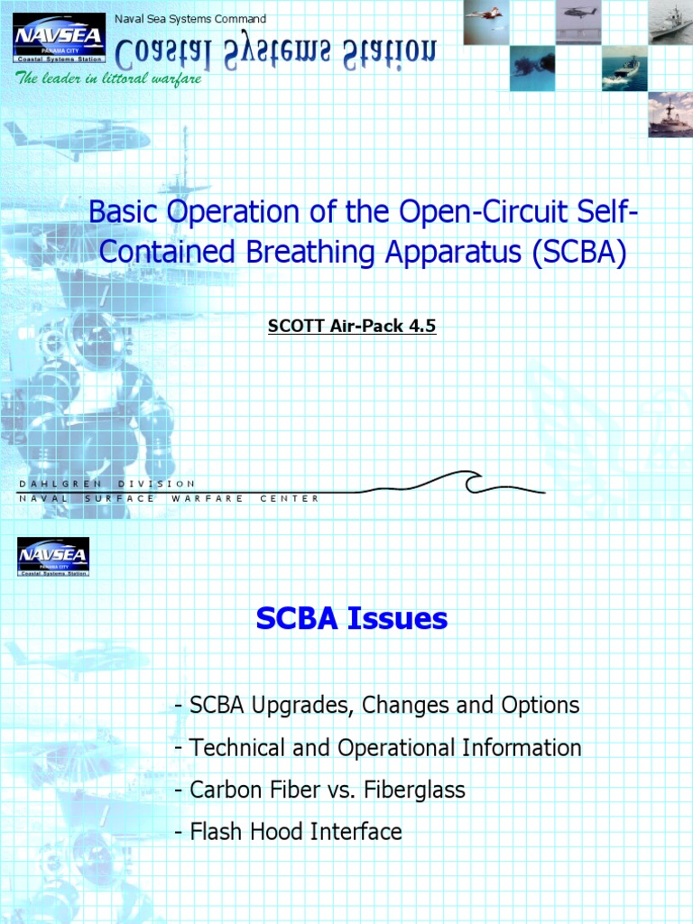 Basic Operation of The Open-Circuit Self-Contained Breathing Apparatus ...