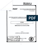 Identificación de La Dosis Letal Media (DL50) de Amonio y Nitrito en Alevinos de Paiche (Arapaima Gigas)