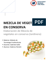 TP Conserva de Mezcla de Vegetales (Jardinera)