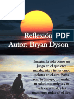 Reflexion de Bryan Dayson