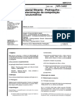 NBR 12141 MB 3482 - Material Filtrante - Pedregulho - Determinacao Da Composicao Granulometria