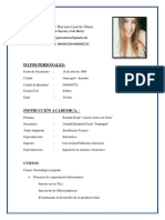 Katherine Dayanna Garcia Mena CV