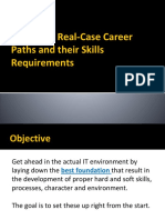 IT Trends, Real-Case Career Paths and Their Skills Requirements