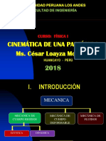 Cinematica de Una Particula 2018