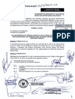 PL0220320171201 - Ley Que Modifica El Artículo 88 de La Ley 30220, Restablece Los Derechos Del Docente Universitario PDF