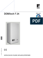 Domitech F24 Technical Manual (RO)