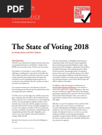 The State of Voting 2018