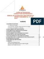 Manual de Estágio Curricular Dos Anos Iniciais Do Ensino Fundamental I (1º e 2º Anos) 2018.01