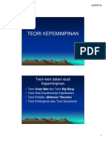TEORI+KEPEMIMPINAN (Compatibility Mode)