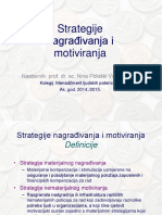 7 - Strategije Nagradivanja I Motiviranja 2014