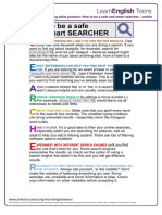 How To Be A Safe and Smart Searcher - Article 0 PDF