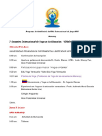 Programa Encuentro y Congreso