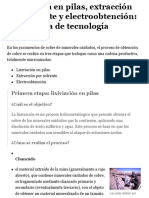 Codelco Educa:Procesos Productivos Escolares:Lixiviación:Información Básica