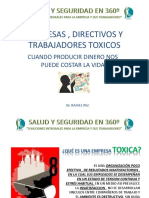 Empresas, Directivos y Trabajadores Toxicos