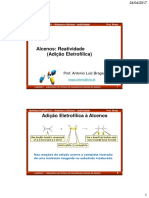 Química Orgânica A - Adição Eletrofílica à Alcenos