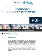 Gestión por procesos: Introducción a la mejora continua