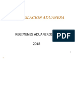 Regimenes Aduaneros 4ta. Parte2018