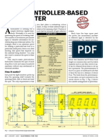 Microcontroller-Based Tachometer: Construction