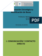 Comunicacion Estrategica y Movilizacion de Bases