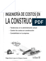 Ingeniería de Costos en La Construcción - Diego de Ortigosa Casares