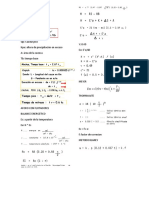 Formulas Hidrologia