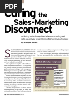 Curing The Sales Marketing Divide